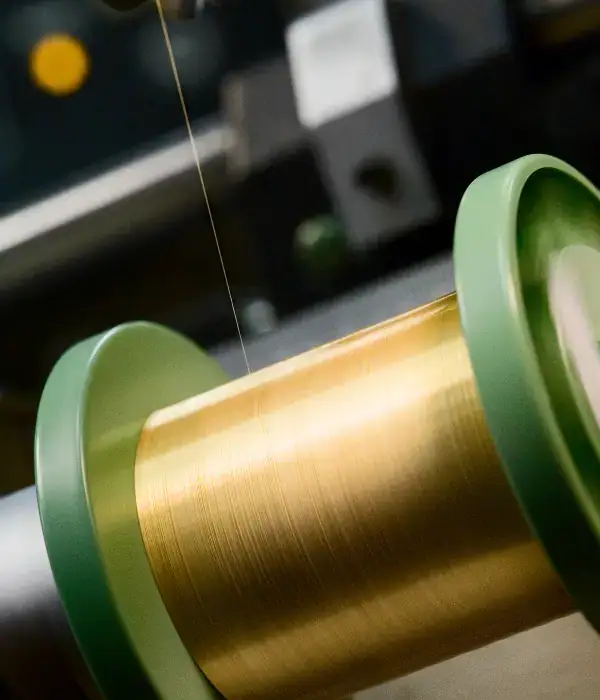 Luma gold plated silver wire for wire bonding