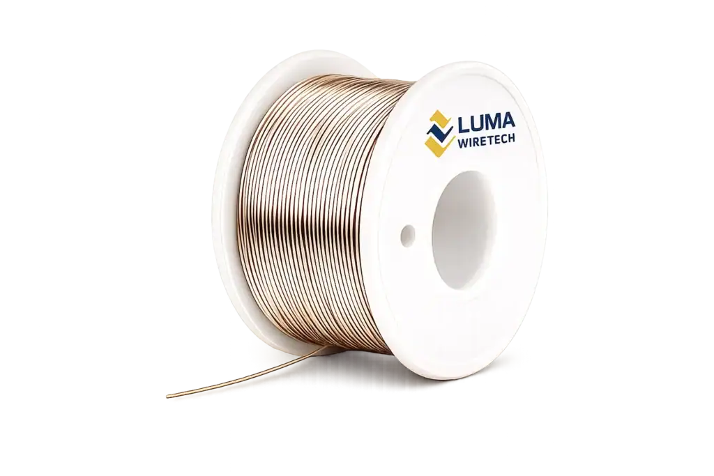 Copper fine wire spool – high-conductivity copper wire for electronics and sensors